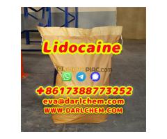 99% Pure Lidocaine base hcl crystals powder No Customs Issues