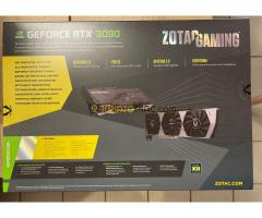 New ZOTAC GAMING GeForce RTX 3090 Trinity OC 24GB GDDR6X