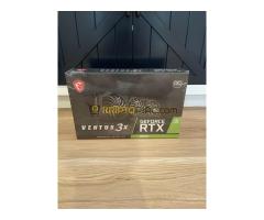 (NON- LHR) MSI GeForce RTX 3070 VENTUS 3X OC 8GB
