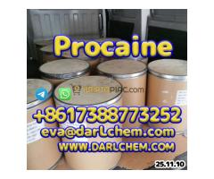 Raw Material Procaine crystals Powder 59-46-1 Anesthetic Purity