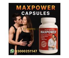 Maxpower Capsules in Pakistan
