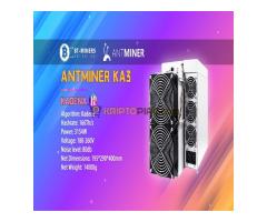 Fast selling Newly Out Bitmain Antminer KA3 (166Th) profitability | ASIC Miner