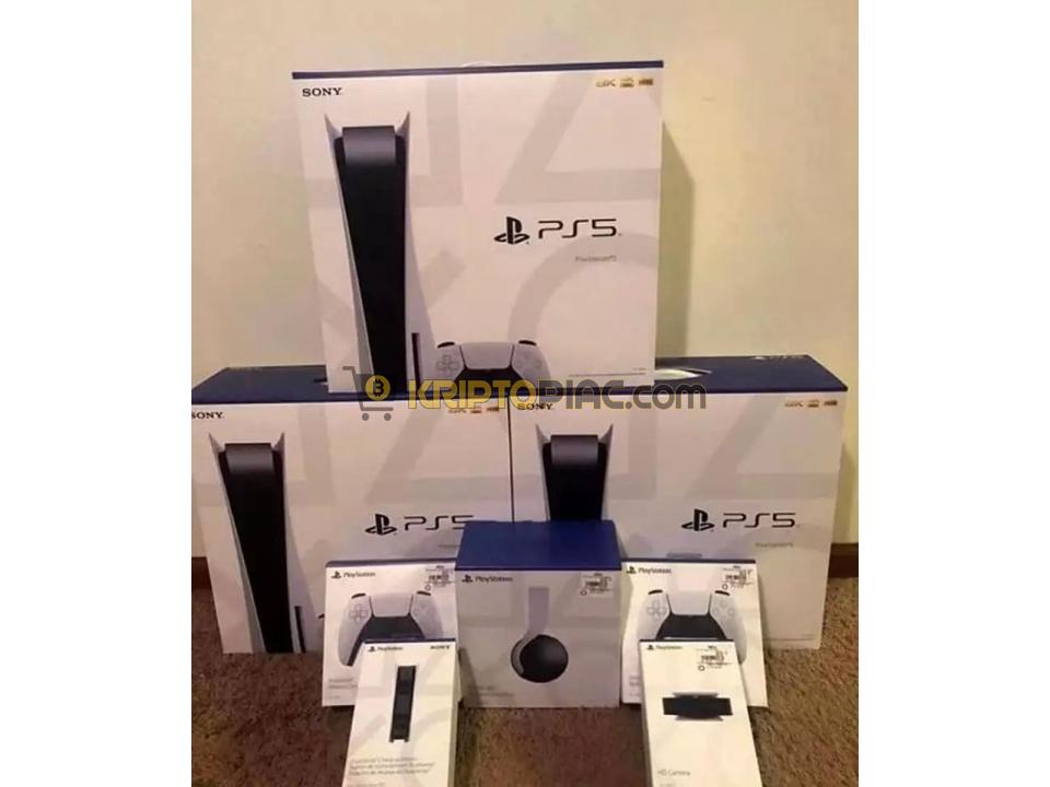 Sony playstaion 5 comes with 2 wireless controllers and free 5 game disk - 2/5