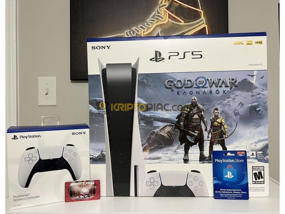 New PlayStation 5 PS5 Digital Edition God of War Ragnarok - 1/6