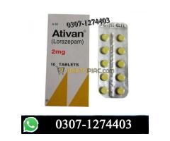 Ativan 2mg Tablet in Pakistan #03071274403