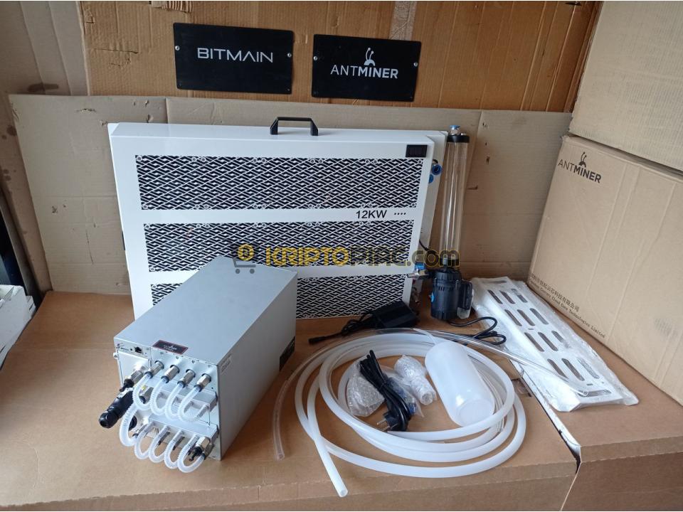 Bitmain Antminer S19 pro Hydro 184 ths vízhűtéses bitcoin miner. - 3/5