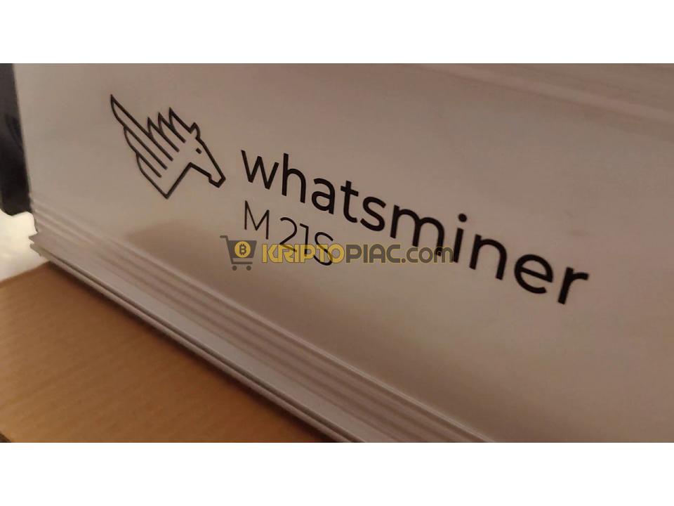 Whatsminer M21s 54TH/s Bitcoin miner bányászgép antminer -nél stabilabb - 2/4