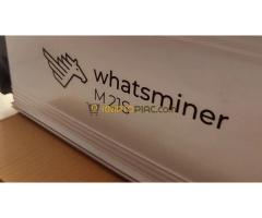 Whatsminer M21s 54TH/s Bitcoin miner bányászgép antminer -nél stabilabb