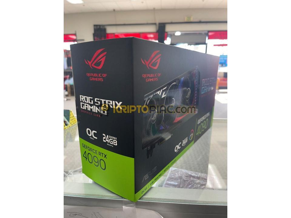 For sale ASUS ROG Strix GeForce RTX 4090 OC 24 GB GDDR6X - 1/4