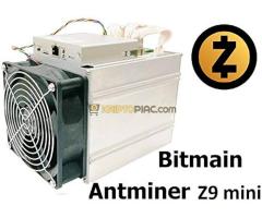 Antminer Z9 Mini (Equihash ASIC bányászgép) – Kiváló állapotban