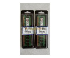 Kingston DDR2 PC2-6400 800MHz 2×1GB (2GB) CL5 KVR800D2N5/1G