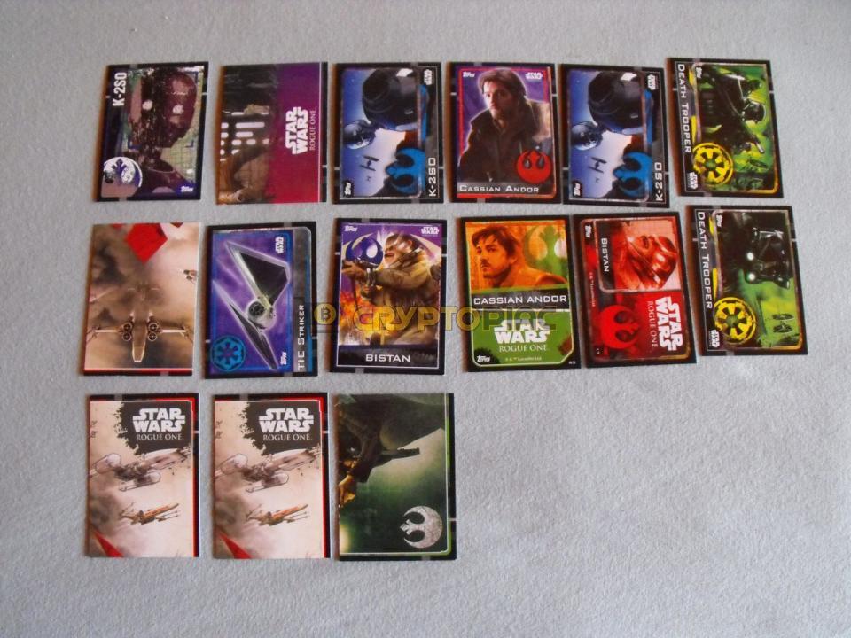 Star Wars Trading Cards (Topps) - 1/4