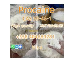 High Purity Cas 59-46-1 Procaine Powder Procaine Base Ship Worldwide