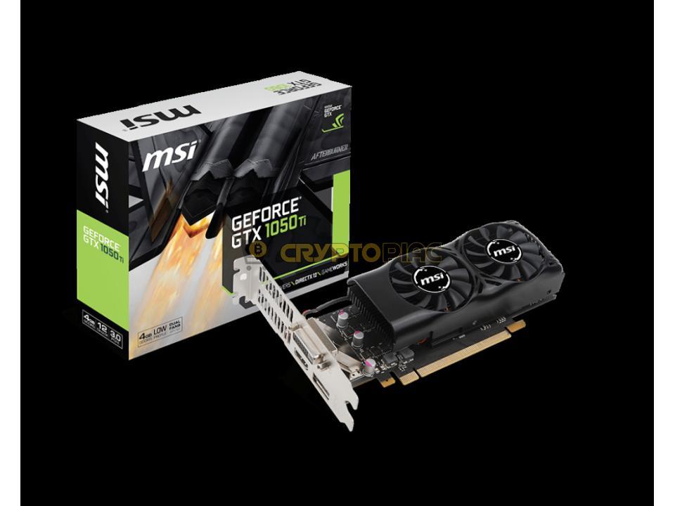 Új Msi Geforce GTX 1050TI 4GT LP - 1/5