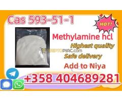 99 %Purity Methylamine Hydrochloride Cas 593-51-1 Factory Supply