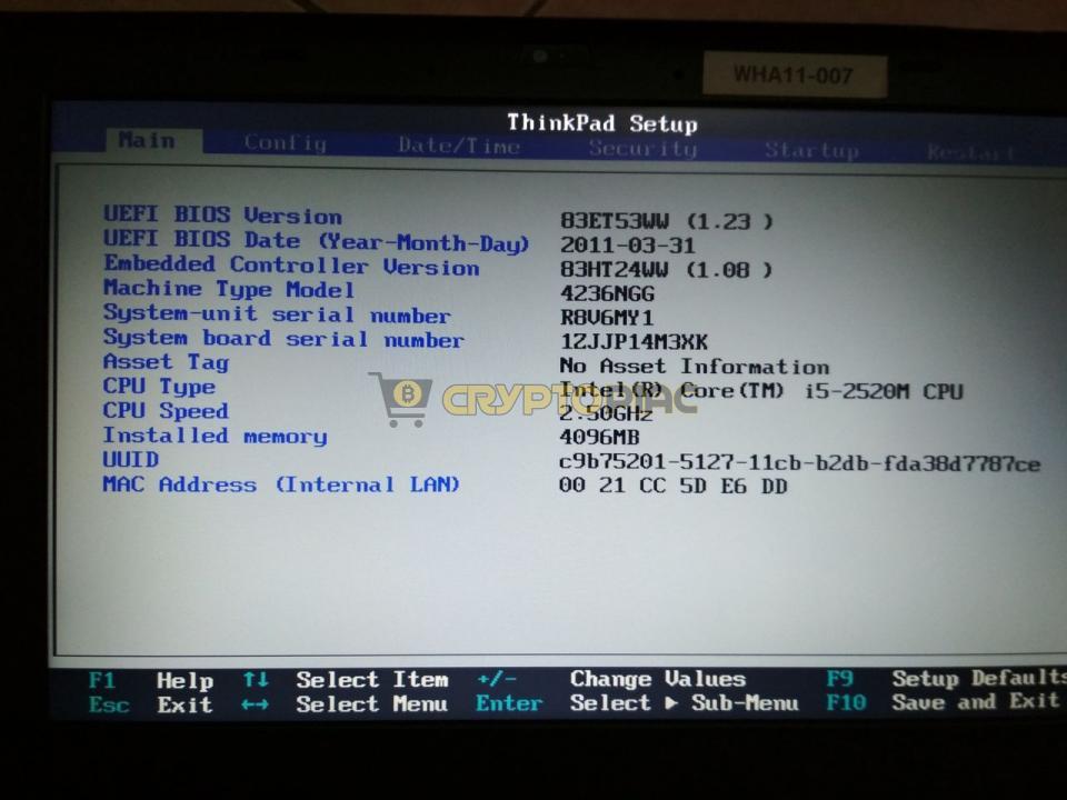 Lenovo T420 Core i5 2520m 4GB 1TB - 5/6