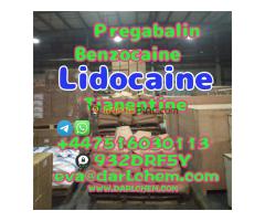 Lidocaine Tianeptine pregabalin raw Powder 137-58-6 Factory Direct