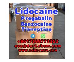 Lidocaine Tianeptine pregabalin raw Powder