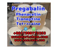 pregabalin Phenacetin Tetracaine raw Powder