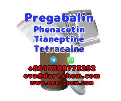 pregabalin Phenacetin Tetracaine raw Powder