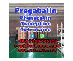pregabalin Phenacetin Tetracaine raw Powder