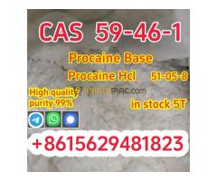 Hot selling products 59-46-1 Procaine Local anesthesia Lidocaine Benzocaine