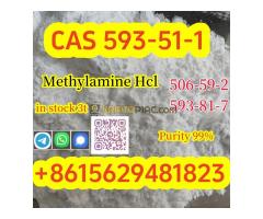 Purity 99% Methylamine hydrochloride CAS 593–51–1 Large quantity available from stock