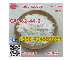 99% High Purity CAS 62-44-2 Phenacetin Crystals For Pain Relieving with Best Price