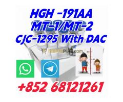 CJC-1295 With DAC,MT-1/MT-2,HGH 191AA,for growth.Whatsapp: +852 68121261
