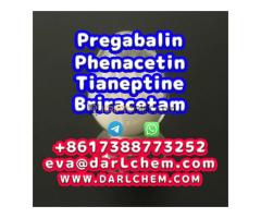 pregabalin Briracetam Tianeptine raw Powder  Top Quality