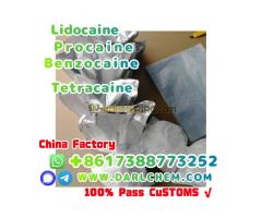 Lidocaine Benzocaine Procaine raw Powder Top Quality